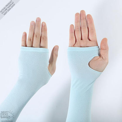 UV Protection Arm Sleeves - Great for Fishing, Golfing, and Driving!
