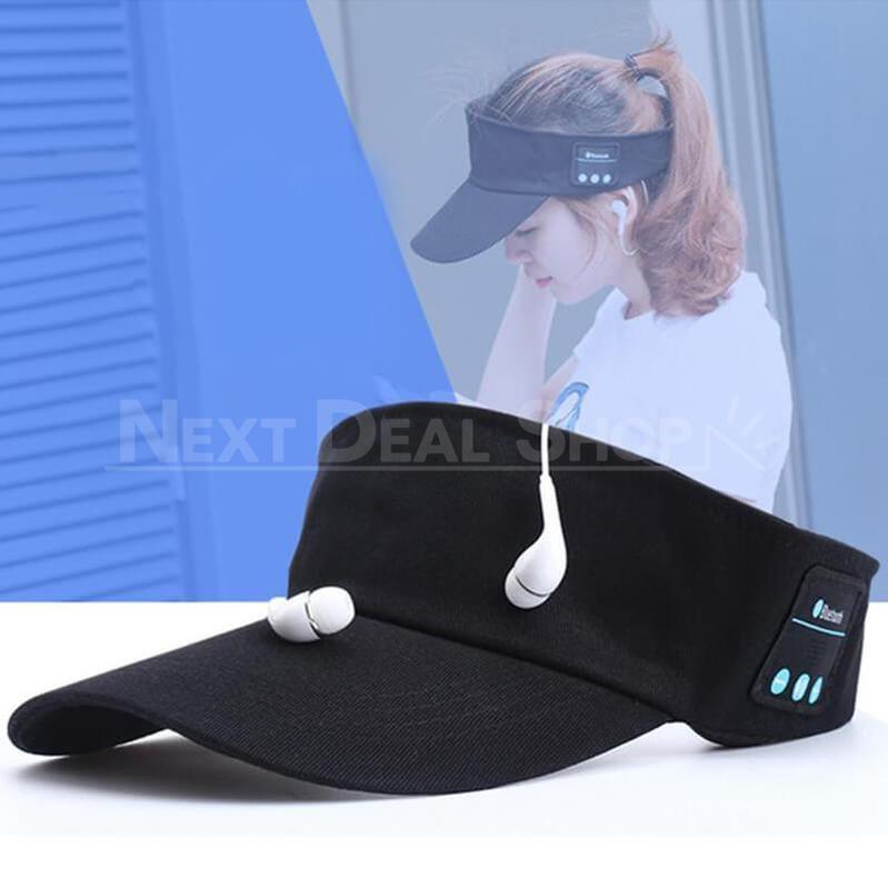 Bluetooth Tennis Headphone Visor-Next Deal Shop-Next Deal Shop