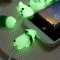 Cute Animal Phone Cable Protector Set