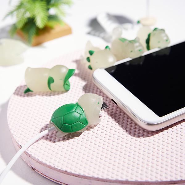 Cute Animal Phone Cable Protector Set