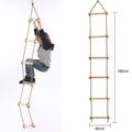 Climbing Wooden Rope Ladder