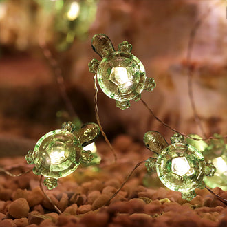 Copper Wire Turtle Light