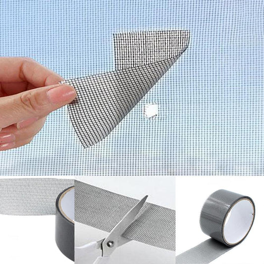 Window Mesh Repair Tape - Handy Home Window Screen Fix Accessory