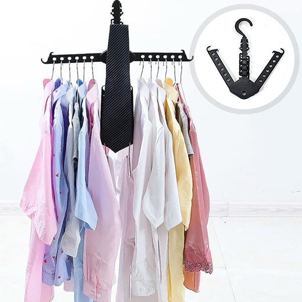 Magic Foldable Clothes Hanger (4pc)