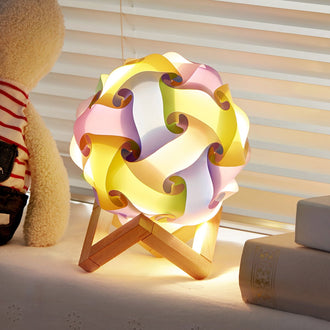DIY Puzzle Lamp Shade