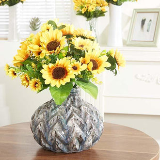 Artificial Silk Sunflower Bouquet