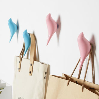 2 Pcs Decorative Bird Hooks