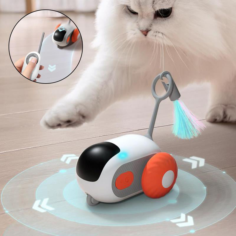 Remote Control Electric Cat Toy - Indoor Pet Interactive Play Toy