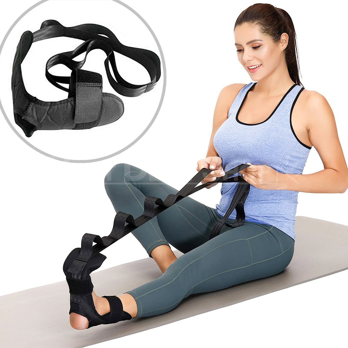 Fitness Stretch Strap-Next Deal Shop-Next Deal Shop