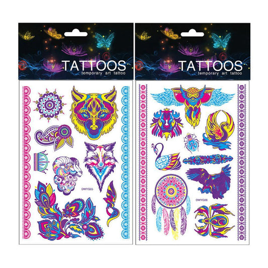 Fluorescent False Tattoo-Next Deal Shop-Set 3-Next Deal Shop