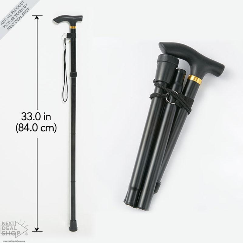 Compact Foldable Trekking Pole - Hiking Walking Backpacking Snowshoeing Outdoor Gear