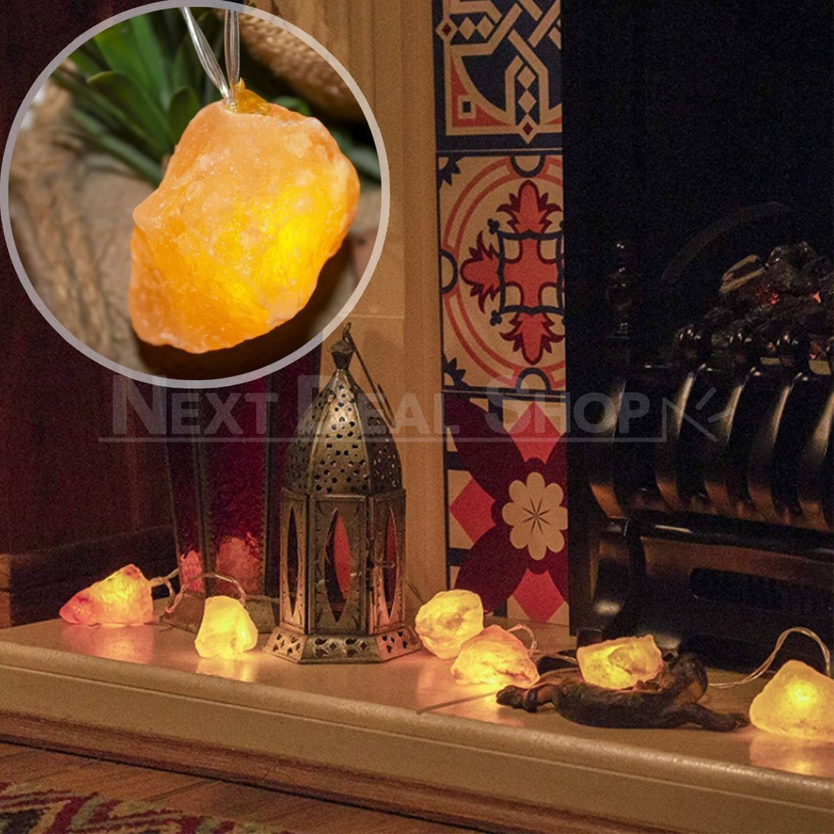 Himalaya Rock Salt String Light-Next Deal Shop-Next Deal Shop