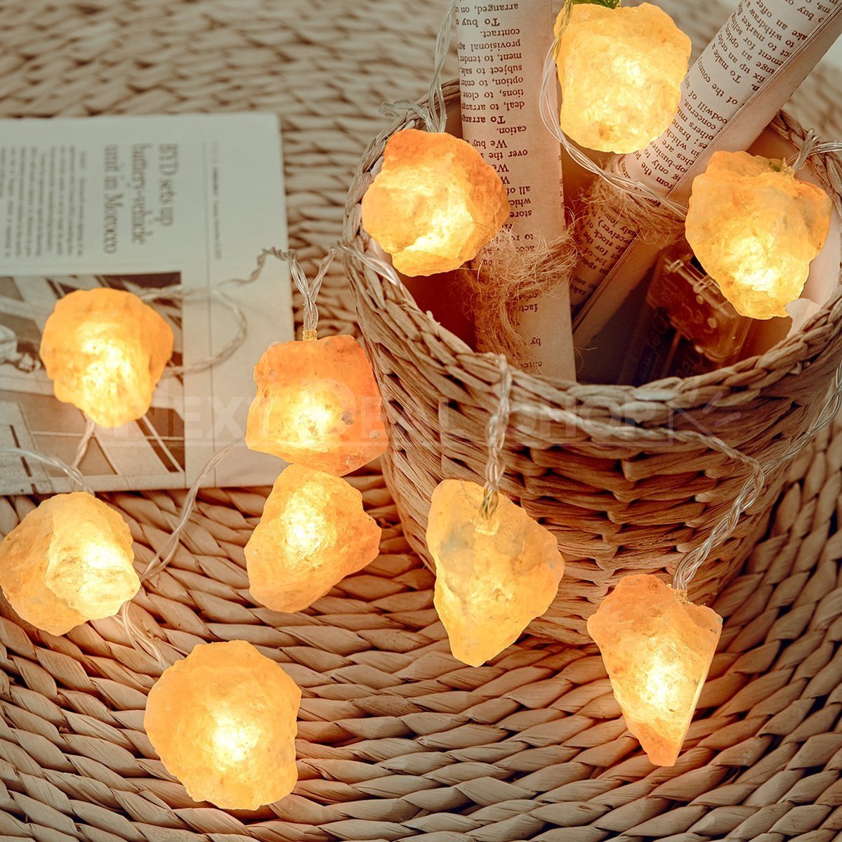 Himalaya Rock Salt String Light-Next Deal Shop-Next Deal Shop