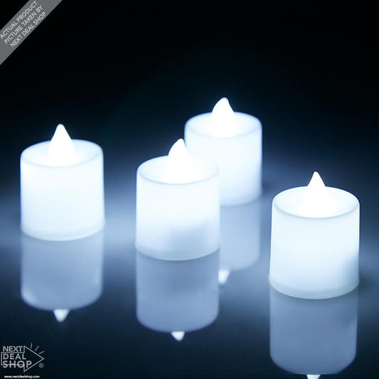 20 Pcs LED DIY Flameless Candle Lights - Perfect for Decorations! (20pc)