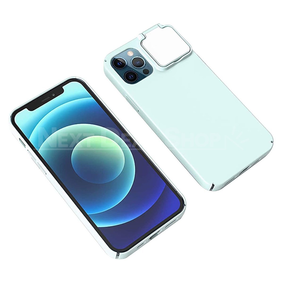 iRing LED Selfie Case for iPhone-Next Deal Shop-iPhone X-Baby blue-Next Deal Shop