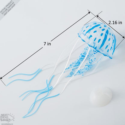 5 Pieces of Assorted Artificial Jellyfish - Perfect For Aquarium Fish Tank!