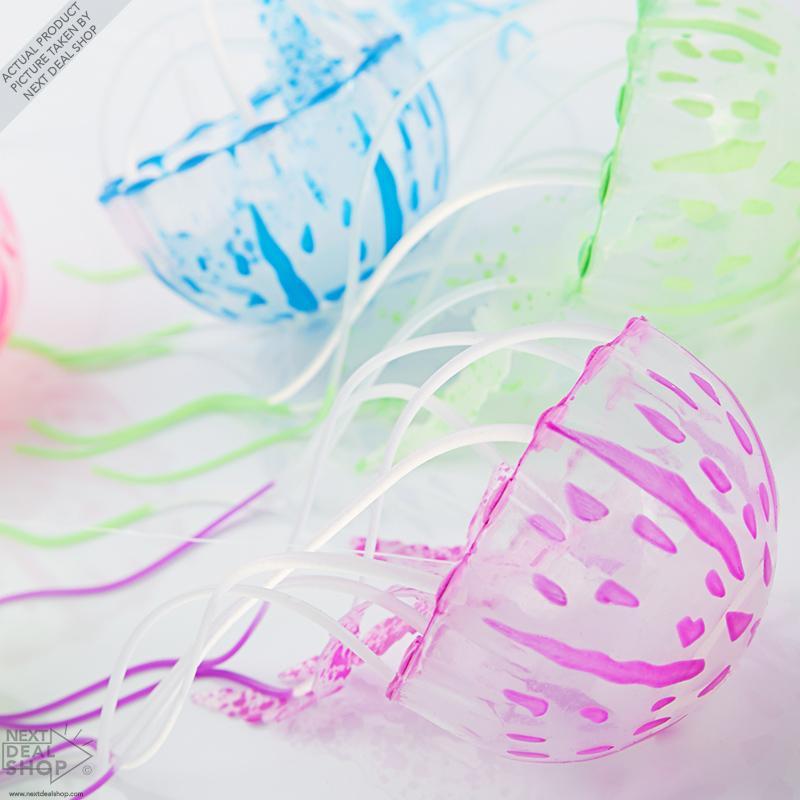 5 Pieces of Assorted Artificial Jellyfish - Perfect For Aquarium Fish Tank!