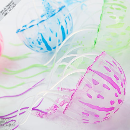 5 Pieces of Assorted Artificial Jellyfish - Perfect For Aquarium Fish Tank!