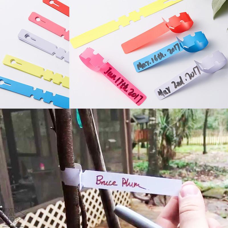 50 Pcs Waterproof Tag Label - Outdoor Garden Home Plant Marking Household Item Labeling