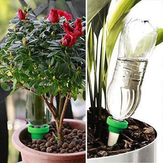 2 Pack - Lazy Plant Watering Stakes