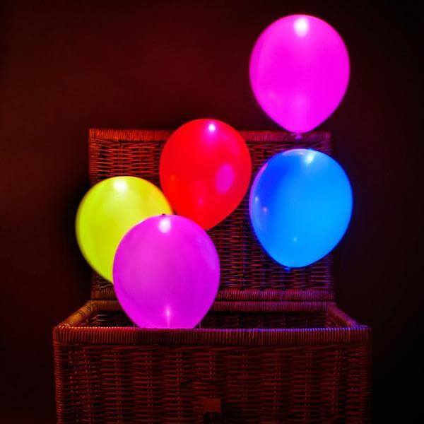 Happy Time LED Balloons — Ideal for Birthdays, Weddings & Festive Events!