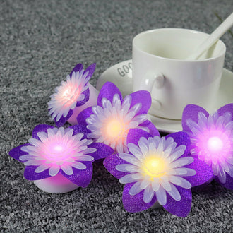 LED Daisy Tea Lights