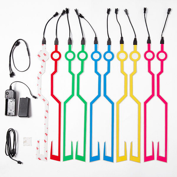 LED Helmet Kit