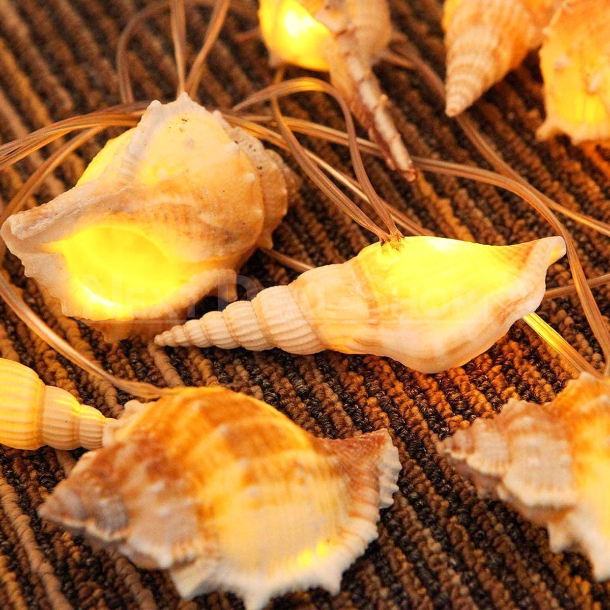 LED Seashell String Light-Next Deal Shop-Next Deal Shop