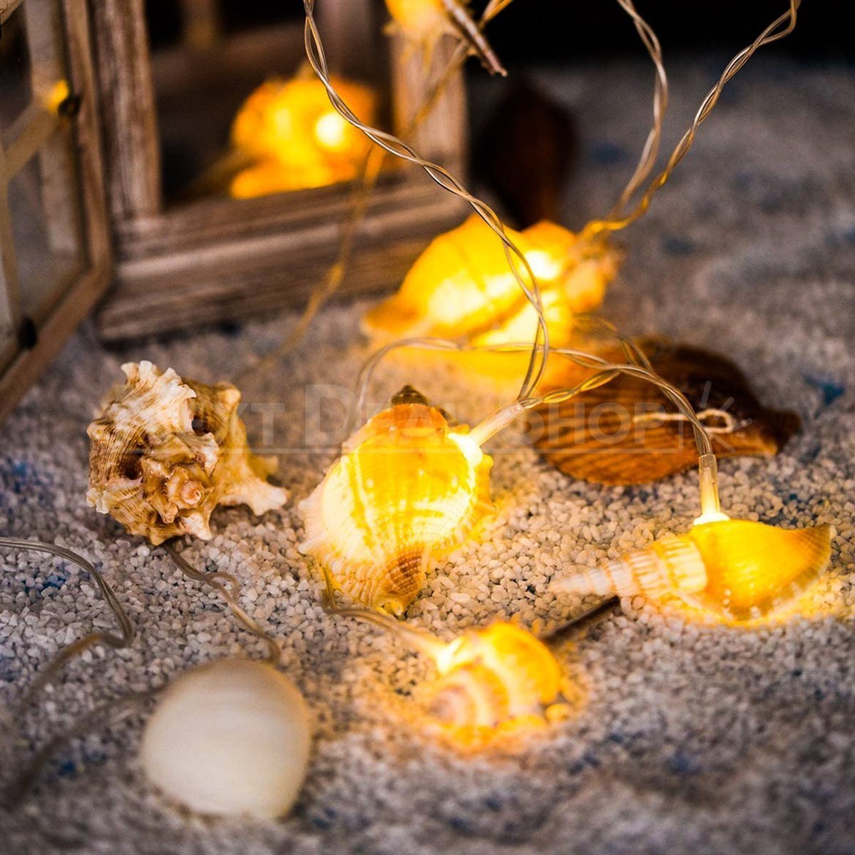 LED Seashell String Light-Next Deal Shop-Next Deal Shop
