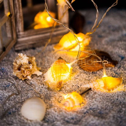 LED Seashell String Light-Next Deal Shop-Next Deal Shop