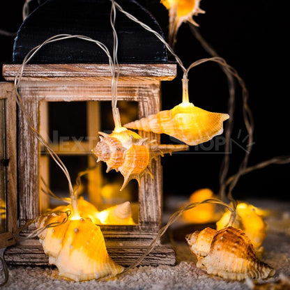 LED Seashell String Light-Next Deal Shop-Next Deal Shop