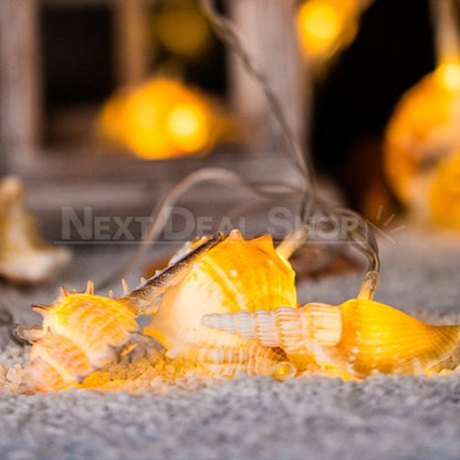 LED Seashell String Light-Next Deal Shop-Next Deal Shop