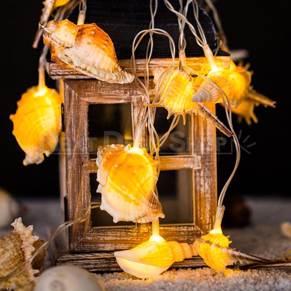 LED Seashell String Light-Next Deal Shop-Next Deal Shop