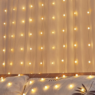 LED USB Globe Curtain Lights
