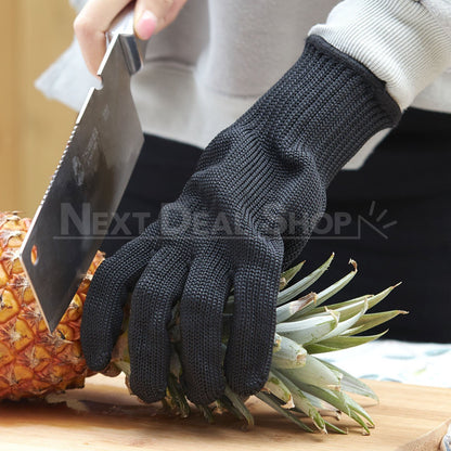 Level 5 Protection Cut-Resistant Gloves-Next Deal Shop-Black-Next Deal Shop
