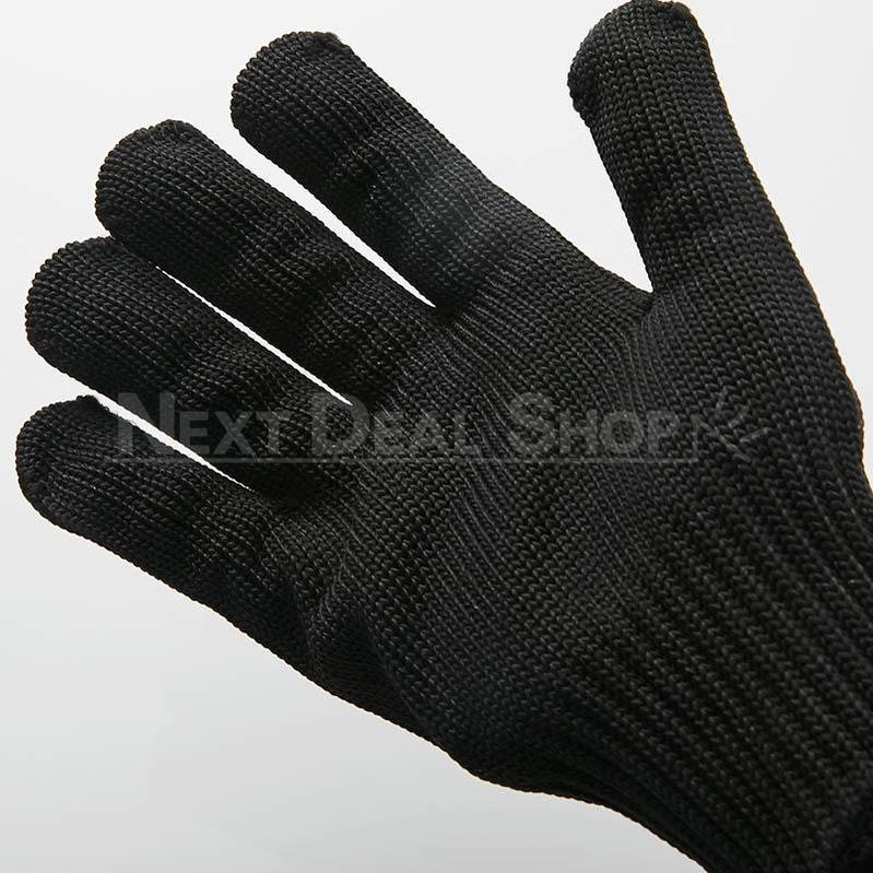 Level 5 Protection Cut-Resistant Gloves-Next Deal Shop-Black-Next Deal Shop