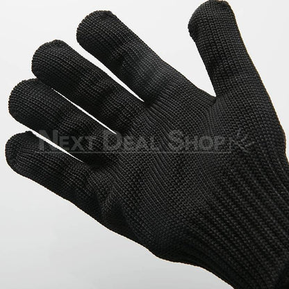 Level 5 Protection Cut-Resistant Gloves-Next Deal Shop-Black-Next Deal Shop