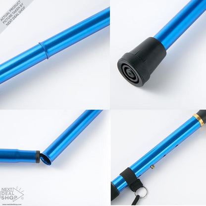 Compact Foldable Trekking Pole - Hiking Walking Backpacking Snowshoeing Outdoor Gear