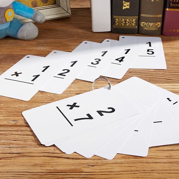 Math Flashcards - 216 Cards To Add Subtract Multiply And Divide - Kids Practice Educational