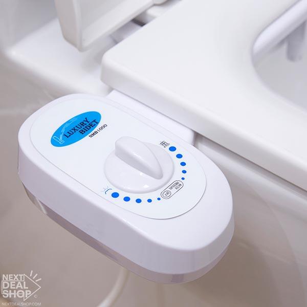 Non-Electric Fresh Water Spray Bidet Toilet Seat Attachment