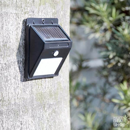 Solar-Powered Motion Sensor Security Light - No Wiring Needed, Easy Installations