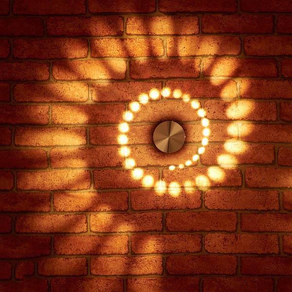 Spiral Sconce Decorative Wall Lamp - Artistic Wall Mounted Lighting Fixture For Living Room Hallway Bedroom