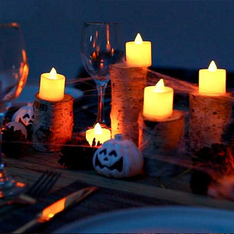 20 Pcs LED DIY Flameless Candle Lights - Perfect for Decorations! (20pc)