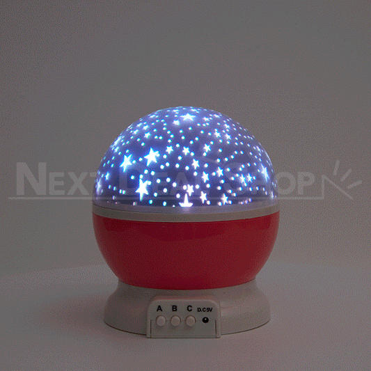 Self-Rotating Constellation Night Projector Lamp - Bring the Galaxy Home!