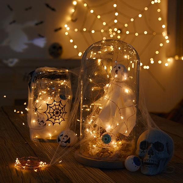 Copper Wire Halloween LED Lights (Waterproof)