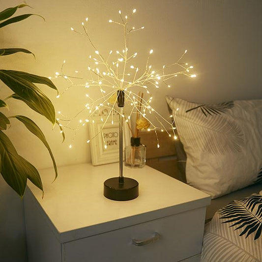 Copper Wire LED Tree Light - Table Bedroom Wedding Party Ambient Lighting Decor