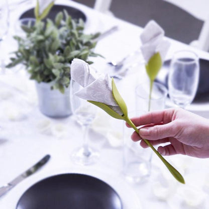 4 Pcs Flower Napkin Holders