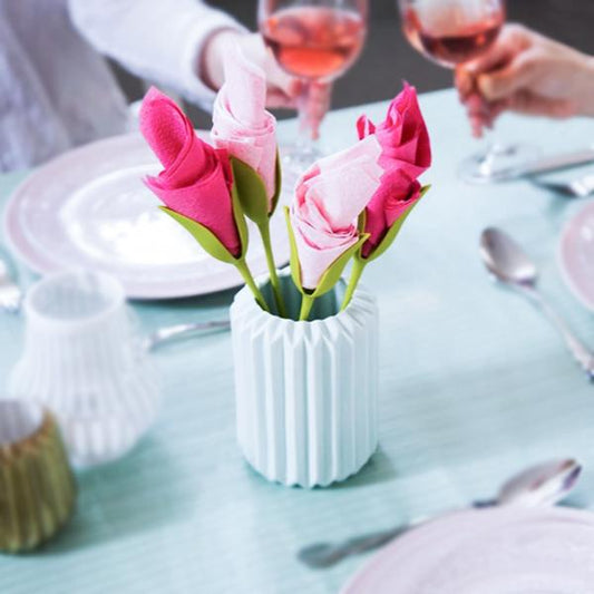 4 Pcs Flower Napkin Holders