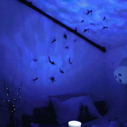 Halloween Night Light Projector w/ Built-in Speaker