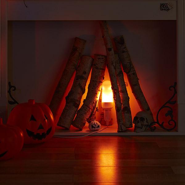 LED Flickering Flame Halloween Light Bulb